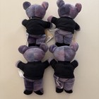 Grateful Dead Liquid Blue Bean Bear Plush Lot Of 4 Jerry Garcia Bears 2 W  Tags