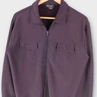 Vintage Botany 500 Shirt Jacket Men   s Medium Purple Textured Long Sleeve