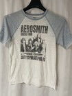 Vintage Aerosmith Concert Rocks Tour T-shirt 1976 Women Small Distressed Philly