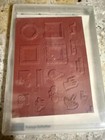 New Stampin  Up  16 Pc  Cling Rubber Stamp Set - Postage Collection