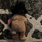 Ty Beanie Babies Plymouth Bear Plush 2005 Thanksgiving Holding Turkey New W  Tag