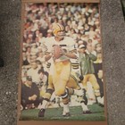 Vintage Bart Starr Green Bay Packers Poster 1968 Renselaar Corp 24x36
