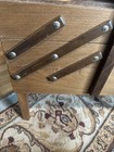 1950 Scandinavian Modern Strommen Bruk Hamar Accordian Storage Chest Loaded Mint