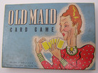 Vintage Old Maid Card Game Whitman  2996 In Origiinal Cardboard Box