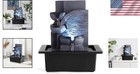Elegant Indoor Waterfall Fountain For Relaxation