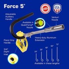 Guardair F5048aa Air Gun  3 4 In  Fnpt  Alum  Silver  Ylw