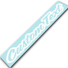 Custom Text Windshield Car Decal Sticker Banner Graphics Vinyl Stance Die Cut