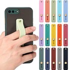 15 Pieces Phone Grip Strap Telescopic Finger Loop Finger Strap Holder Colorful
