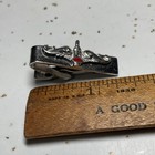 Vintage Robbins Attleboro Nasa Apollo Mission Tie Clip Clasp Rocket Usn Whale