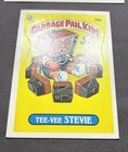 Tee-vee Stevie 1985 Topps Garbage Pail Kids Series 1 10a Glossy Usa Os Gpk First