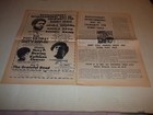 Black Panther Newspaper  Feb  13  1971  Ericka  Rushell  Grateful Dead  Vg 