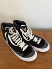 Nike Blazer Hightop Black Canvas    Grey Suede Accents Vintage 90 s M Sz 6 