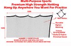 10ft X 10ft Strong Multi-sport Netting For Golf Hitting Baseball Backstop Hockey