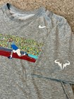 Nike Dri Fit Rafael Nadal Tennis Shirt  Size Large