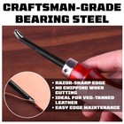 Leather Edge Beveler Tool  4 For 3-3 5mm Thickness
