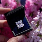 1 00 Ct Princess Cut Lab Grown Loose Cvd Diamond Natural D Color Vvs1 Certified