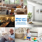 Anran 4k Poe 8ch Nvr Pan-tilt Cctv Security Camera System Color Night Vision 2tb