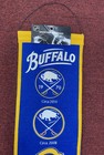Rare New Buffalo Sabres 40th Anniversary Pennant Nhl Hockey Nwt Wool Banner