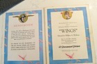 Rare 1927 Wings Movie Souvenir Program Book Clara Bow Charles Rogers Lindberg