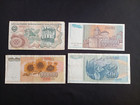 Yougoslavia 200  1990    500   100000   5000000 Dinara Banknotes - Circulated