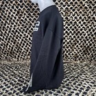 New Jt Venture Heavy Cotton Long Sleeve Shirt - Black - X-large
