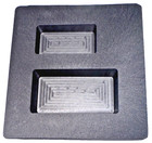 Graphite Ingot Mold For Casting   2  Cavity 2 Oz   5 Oz Gold Bars