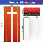 10x3ft Softball Pitching Mat W  Rubber Mound Training Baseball Mat For Outdoor