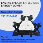 New Front Under Engine Cover Splash Shield For 2023-2025 Honda Crv Hybrid Sport