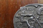 1990 Easyriders Belt Buckle David Mann s Ghostrider Arroyo Grande Ghost Night
