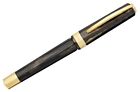 Free Bonus Gift Included - Visconti Black Opera Gold Fountain Pen Medium Nib