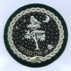 Custom Made Secret Goth Occult Wicca Seal Sigil Pentacle Symbol Sign Patch 666