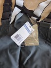 New Carhartt Mens Black Non-insulated Solid Surrey Overall Bib Size Medium Tall
