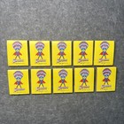 Superman 1972 Amazing World Of Superman Unstruck Full Vintage Matchbook Lot X10