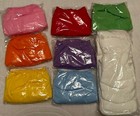 Reusable Baby Diapers  Set Of 7 Cloth Diapers W  Liners And A Wet dry Diaper Bag