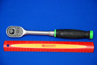 Snap-on New Ships Free 1 2  Drive Dual 80 Green Soft Grip Handle Ratchet Sh80ag
