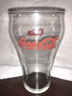 Vintage 12oz Coca Cola Red Letter Coke Drinking Glass Tumbler