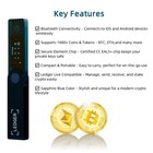 Ledger Nano X Cryptocurrency Bluetooth Hardware Wallet Sapphire Blue Sealed New
