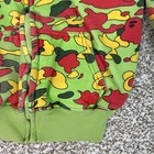 Vintage A Bathing Ape Bape Hoodie Boy Medium Psyche Camo Full Zip Rasta Pharrell