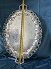 Large Barker Ellis Silverplate Serving Tray     30    X 20 5        Model 5024 7