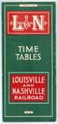 1935 Louisville   Nashville Railroad Timetable  437 - L n Rr - Nice 