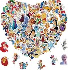 100pcs  Cartoon Stickers Gifts For Kids Girlm Cute Princess Waterproof Vinyl Dec