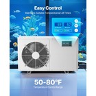 Uimoso 500 Gal 1 5 Hp Aquarium Chiller Hydroponic Water Chiller Fish Tank Cooler