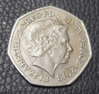 2013 Great Britain 50 Pence Coin