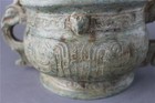 Ancient Artworks Western Zhou Dynasty Bronze Ware Phoenix Ear Inscription Incens
