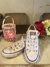 Converse Chuck Taylor All Star Skateboard Shoes Men   s 4 Women   s 6 White Sneakers