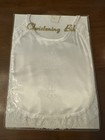 Vintage Baby Girl Gift Set Christening Bib Shoes Jewelry Underwear New Lot