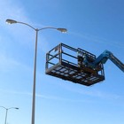 Titan Attachments 4  X 9  8  Mesh Telehandler Work Platform  Safety Man Basket