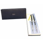 Cross Century Chrome Ballpoint Pen And Mechanical Pencil Set With Box Usa Vtg
