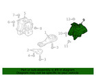Genuine Mitsubishi Trans Mount 2910a341