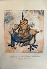 Lot 4 German Vtg S n Fantastic Realism Prints Incl  Schroder Sonnenstern 1970s